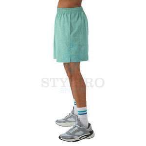 Pantalones cortos de entrenamiento de secado rápido para hombre al por mayor pantalones cortos de gran tamaño tallas grandes para hombre OEM ODM pantalones cortos deportivos para correr y gimnasio - Product Image 3