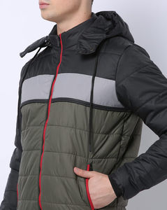 Chaqueta acolchada de equilibrio térmico con patrón acolchado, chaqueta acolchada de retención de forma de distribución de relleno, chaqueta acolchada con Control de calor uniforme - Product Image 5