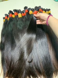 2025 Venta caliente 100% Cutícula virgen Cutícula completa Extensiones de cabello de bebé Calidad Premium Cabello humano vietnamita para niñas - Product Image 3