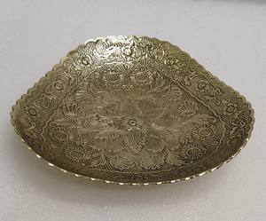 Luxury <b>Food</b> Serving Plate for Home Hotel and Restaurant Dinnerware Tabletop <b>Gold</b> <b>Color</b> High Quality Brass Serving Plate & Dishes - Product Image 5