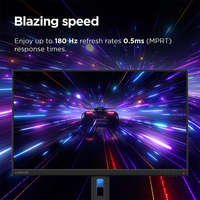 Lenovo Legion R24e 23,8-inch Gaming Esports Monitor 99% sRGB 0,5ms FHD 180Hz IPS-scherm Laptop Desktop PC-scherm met DP