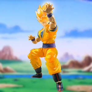 Figura de Acción de Goku Super Saiyan Z, Set de Colección, Nuevo Modelo de Juguete Militar de Plástico, Accesorios de Anime en Caja - Product Image 3