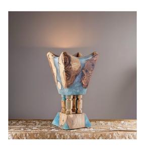 Brûleur à Bakhoor en bois d'acacia de haute qualité avec résine époxy, brûleur à bakhoor arabe, Ramadan Moubarak 2025, parfum d'oud, fait à la main, diffuseur durable - Product Image 4