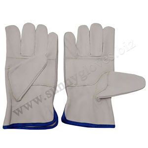 Guantes de conducción de cuero suave hechos a medida más vendidos, ligeros con función antideslizante para trabajo industrial - Product Image 1
