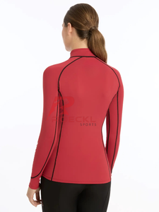 Women baselayer wholesale ultra soft thermal regulating stretch fabric quick dry breathable fit ergonomic cut active <b>under</b> <b>layer</b> - Product Image 3