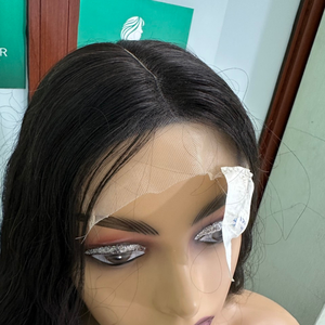 Prix de gros perruques pour femmes noires Naturelle droit HD dentelle frontale Fashion Design perruque cheveux humains dentelle frontale fermeture perruques - Product Image 3