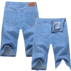 Premium Casual Plain <b>Jogger</b> Jogging Shorts Stylish Fitness Athletic Denim Shorts 2025 Breathable <b>Jeans</b> Shorts for <b>Men</b> - Product Image 1