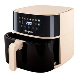 IRIDEA Freidora de Aire 2000W (8 en 1) Moderna Cuadrada de 8 Litros con Control Digital, Enchufe UK, Capacidad de 4.2L y 2L, Color Champán D2DFA05IRCH - Product Image 2