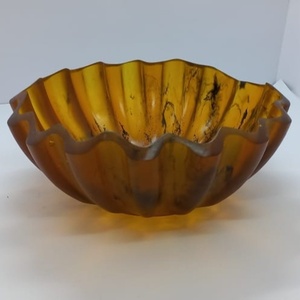 Time 2 Decor handmade CLASSIC เป็นมิตรกับสิ่งแวดล้อมน้ำหนักเบาเรซิ่นชามสลัดและ Server-stocked สีขาว - Product Image 1