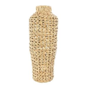 Hand-Woven <b>Indoor</b> Seagrass Basket with Iron Handle <b>Large</b> Laundry Basket Flower <b>Pot</b> <b>Pots</b> Basket Sea Grass Material - Product Image 3
