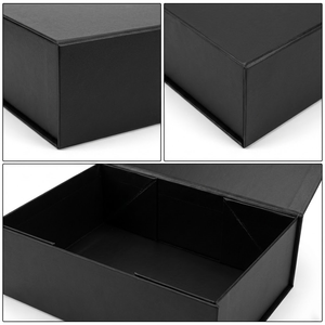 Boîte à bijoux magnétique de luxe pliable Matt Magnet, emballage cadeau de mariage, boîte rigide complète, fermeture magnétique, emballage personnalisé - Product Image 2