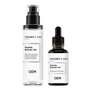 23% Vitamina C Peptide <span class=keywords><strong>Booster</strong></span> Set 1oz Suero coreano para el cuidado de la piel Brillo Reafirmante Antienvejecimiento Suero facial Juego de regalo - Product Image 1