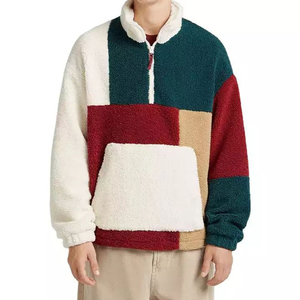 High Quality Custom Logo Oversized Spring Formal Camouflage Polar <b>Sherpa</b> <b>Fleece</b> Bomber Jacket for <b>Men</b> - Product Image 1