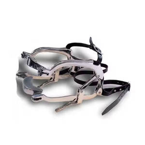 Espéculo de boca dental equino hecho a medida, instrumento veterinario ecuestre de acero inoxidable resistente ajustable - Product Image 2