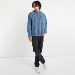 เสื้อสเวตเตอร์ผ้าฟลีซผ้าฝ้าย100% ของผู้ชายเสื้อ450 GSM โอเวอร์ไซส์พิมพ์ลายวินเทจ XS สำหรับฤดูหนาว - Product Image 3