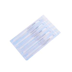 เข็มฝังเข็มสแตนเลสสไตล์เกาหลีพร้อมท่อนําทาง - Product Image 2
