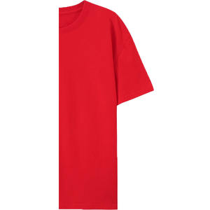 T-shirt pour homme de grande taille personnalisable de haute qualité, blanc, 200 g/m², en spandex/coton/fibre de bambou, toile brodée - Product Image 5