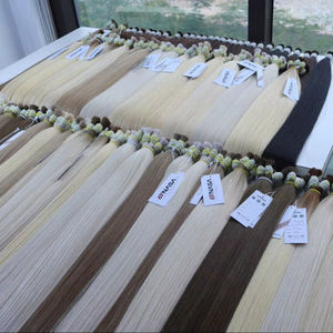 Prix de gros Extensions de cheveux en vrac 100% cheveux vietnamiens 1 paquet 100 grammes Couleurs foncées Super Double Drawn 28 pouces Droite - Product Image 1