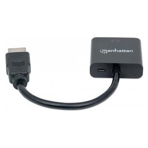 Convertidor de Video HDMI a VGA Negro con Micro-USB 151436 Divisores y Convertidores - Product Image 5
