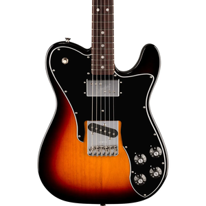 (EF) Guitarra eléctrica personalizada Telecaster Vintage II 1977, acabado Sunburst de 3 colores - Product Image 1