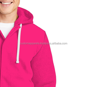 Slim Fit Cotton Fleece Varsity <b>Jacket</b> for <b>Men</b> with Modern Ribbed Trim and Casual Athletic Style - Product Image 4