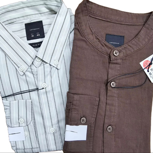 Chemise à manches longues pour homme 100% coton, décontractée, formelle, motif uni, respirante, anti-boulochage, écologique, durable, parfaite pour l'été - Product Image 6