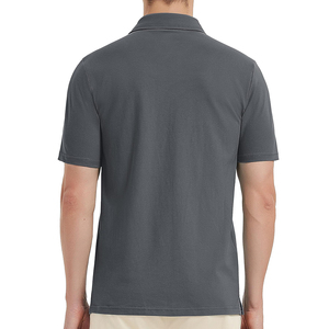 Camiseta Ligera de Algodón de Punto Antiarrugas para Hombre, Talla Grande, de Marca Propia, Manga Corta, Estilo Urbano Informal para Verano - Product Image 2