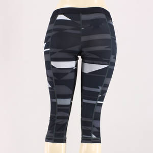 Pantalones de Yoga de cintura alta con estampado de sublimación para mujer, mallas de compresión, tela elástica suave, Control de barriga, ropa de gimnasio - Product Image 5