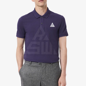 เสื้อเชิ้ตผู้ชายดีไซน์ใหม่ ผ้าถักเนื้อแน่น ผสมสแปนเด็กซ์/โพลีเอสเตอร์ แห้งเร็ว แขนสั้น สไตล์ลำลอง ระบายอากาศได้ดี รับออกแบบตามสั่ง - Product Image 3