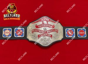 Ceinture de championnat de lutte de la NWA pour adultes, en zinc, 2 mm, 4 mm, confortable, taille haute, design durable - Product Image 2