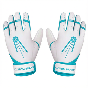 Gants de frappe de baseball personnalisés de qualité professionnelle, prix de gros, directement de l'usine, paume synthétique souple et durable - Product Image 3