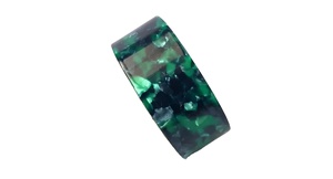 Bracelet manchette tendance en résine verte fait main, design fantaisie en acrylique lucite, bijou unisexe à la mode, cadeaux de mariage pour femme - Product Image 2