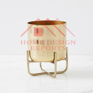 2025 vente chaude or Table Top jardinière en métal pour décorations intérieures usine vente directe prix le plus bas décor de jardin - Product Image 3