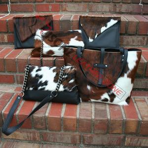 Bolso de piel de vaca al por mayor, bolso de piel auténtica - Product Image 6