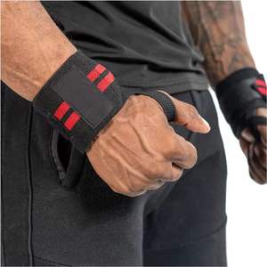 Custom Logo Gym Fitness Workout Exercise Weight High Quality Nylon <b>Lifting</b> Support Wrist Wraps <b>Straps</b> - Product Image 3