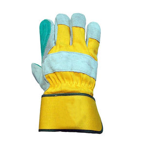 Guantes de Trabajo de Protección para Manos, Precio al por Mayor, para Perforación, Mejor Calidad, Cuero Vacuno, Resistentes a Impactos, Guantes de Trabajo para Aparejadores - Product Image 3