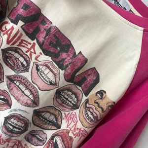 T-shirts à manches régulières en coton lourd, style streetwear, double couche, déchirés, surdimensionnés, anti-boulochage, respirants, grandes tailles - Product Image 2