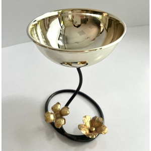 Cuenco para servir comida hecho a mano más vendido Cuencos para servir frutas secas de Metal de forma redonda maravillosa Precio más bajo para eventos de boda - Product Image 2