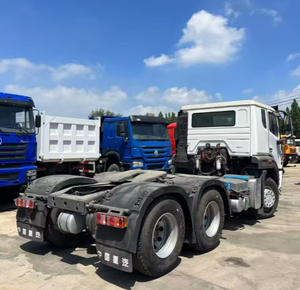 Camión Tractor de emisión 3 de 400 HP restaurado de alta calidad, camión Tractor diésel Howo a la venta - Product Image 1