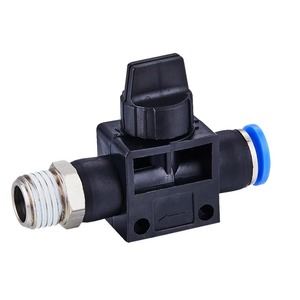 Vanne manuelle à air industriel avec raccord pneumatique en plastique à filetage mâle pour les imprimeries de ferme de construction, état neuf et d'occasion - Product Image 3