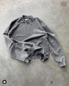 Sudadera de Algodón 100% para Hombre, Temporada de Primavera, con Bordado y Estampado, Forro Polar Cálido para Protección contra el Frío y Sensación Acogedora (ODM) - Product Image 3