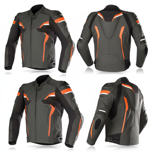 เสื้อโค้ทกันลมฤดูหนาวแบบสปอร์ต แขนสั้น ผ้าฝ้าย 300 กรัม สำหรับผู้ชาย ปักลาย 3 มิติ คุณภาพสูง ลายรถแข่ง F1 ปี 2025 - Product Image 4