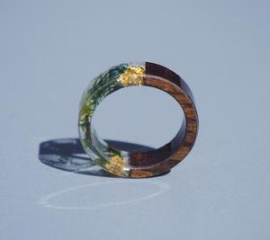 Premium Handmade Polished Wood Resin Ring Natural <b>Wooden</b> Inlay Colorful Angel Theme Modern Unique Unisex Wall Signs Wedding <b>Gift</b> - Product Image 1