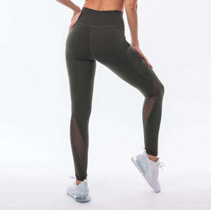Leggings de compression taille haute dernier modèle pour femmes Pantalons de sport de fitness sans couture pour la course à pied - Product Image 6
