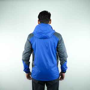 Chaqueta de exterior de concha suave de dos capas Navigate resistente al agua Fitness estilo informal cuello levantado cierre de cremallera relleno de poliéster - Product Image 2