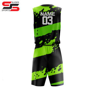Uniforme de baloncesto personalizado malla uniforme de baloncesto ropa deportiva - Product Image 4