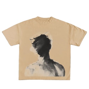 T-shirts imprimés vintage rétro unisexes en coton doux délavé, décontractés à manches courtes, tendance - Product Image 1