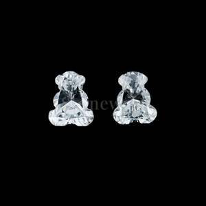Teddy Bear Cut Lab-Grown Diamond | Diamant CVD fantaisie unique pour bijoux et cadeaux personnalisés - Product Image 2