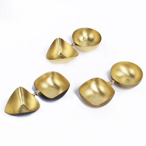 Cuencos para servir de acero inoxidable y oro más vendidos para nueces y ensaladeras, cuencos redondos para frutas para decoración del hogar - Product Image 6