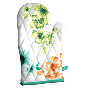 Guantes florales tejidos Mezcla de algodón ligera 16x32 cm para un ajuste cómodo - Product Image 3